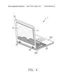 DUAL-SCREEN PORTABLE COMPUTER AND A SWITCHING METHOD OF THE SAME diagram and image