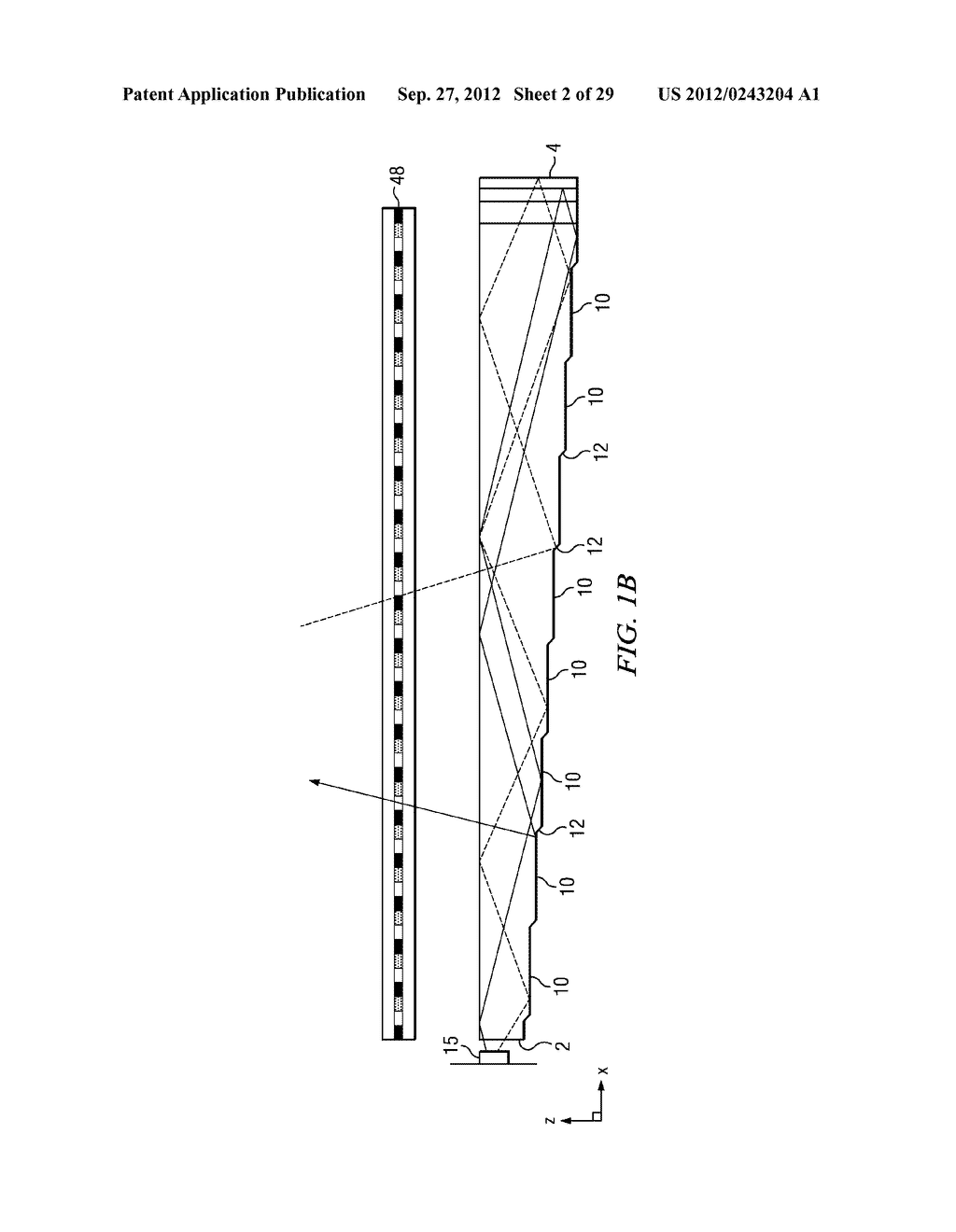 Efficient polarized directional backlight - diagram, schematic, and image 03