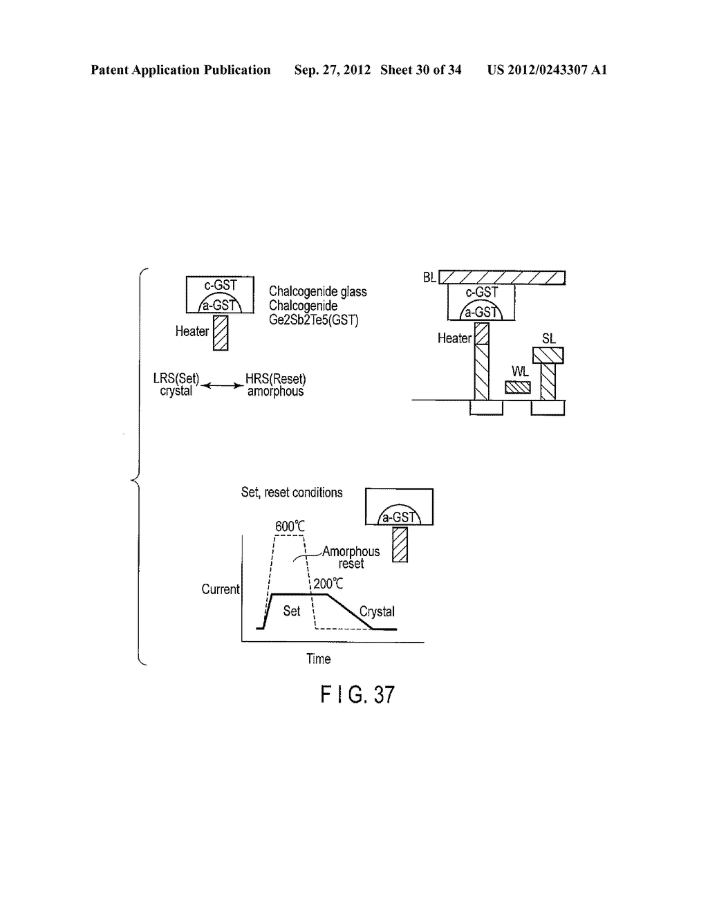 RESISTANCE CHANGE NONVOLATILE SEMICONDUCTOR MEMORY DEVICE - diagram, schematic, and image 31