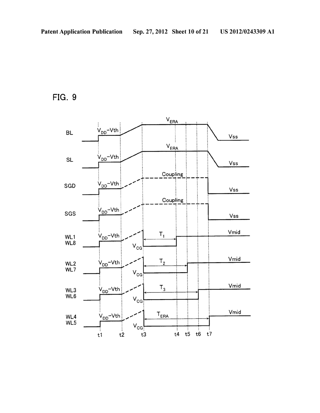 NON-VOLATILE SEMICONDUCTOR MEMORY DEVICE - diagram, schematic, and image 11