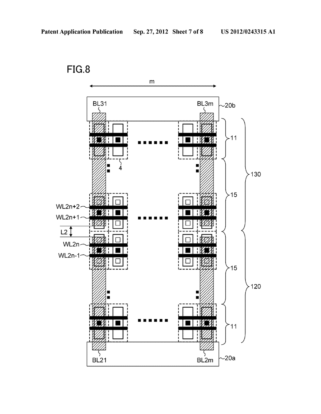 SEMICONDUCTOR MEMORY DEVICE - diagram, schematic, and image 08