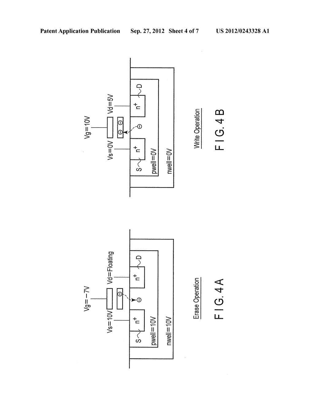 NONVOLATILE SEMICONDUCTOR MEMORY DEVICE AND DATA ERASE METHOD OF THE SAME - diagram, schematic, and image 05