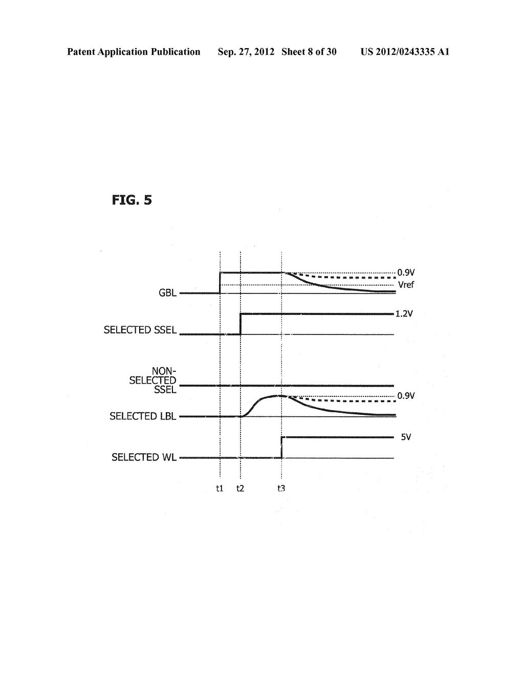 NON-VOLATILE SEMICONDUCTOR MEMORY WITH BIT LINE HIERARCHY - diagram, schematic, and image 09