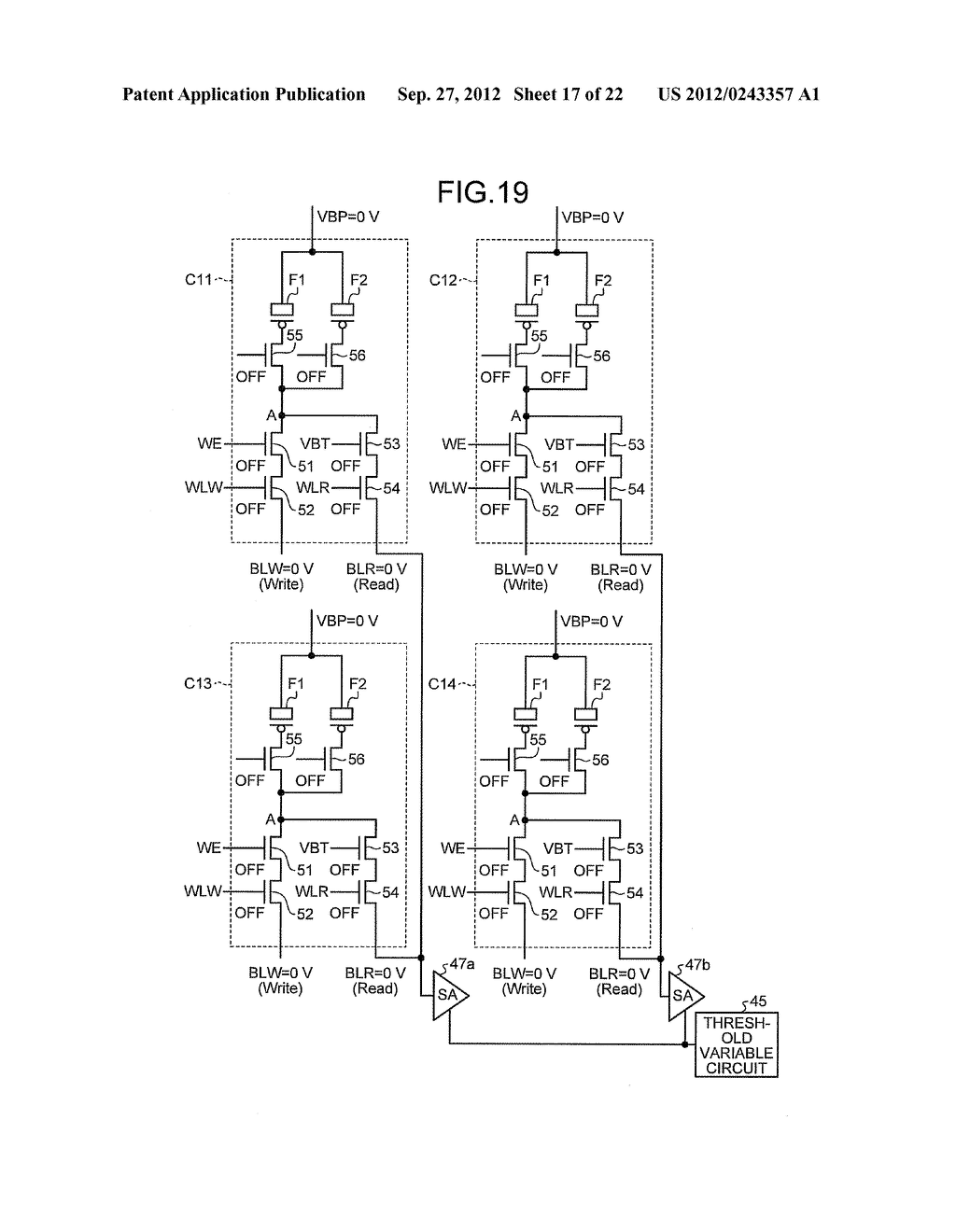 NONVOLATILE SEMICONDUCTOR STORAGE - diagram, schematic, and image 18