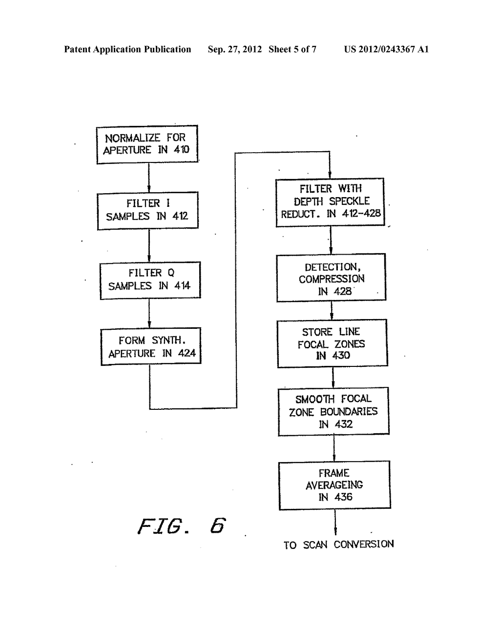 Ultrasonic Signal Processor for a Hand Held Ultrasonic Diagnostic     Instrument - diagram, schematic, and image 06