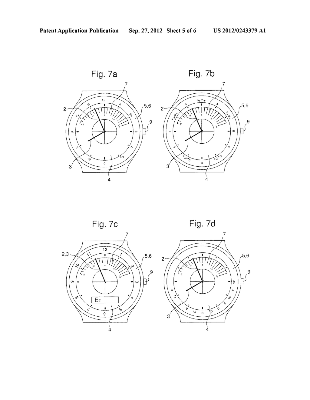 WATCH WITH AN INTEGRATED CHROMATIC TUNER - diagram, schematic, and image 06