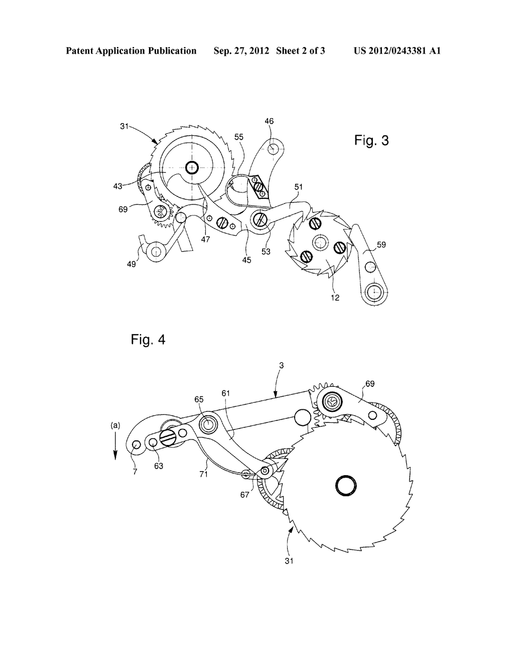 CALENDAR MECHANISM INCLUDING A QUICK MONTH CORRECTOR - diagram, schematic, and image 03