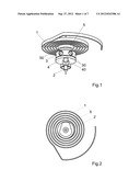 Mechanical watch movement diagram and image