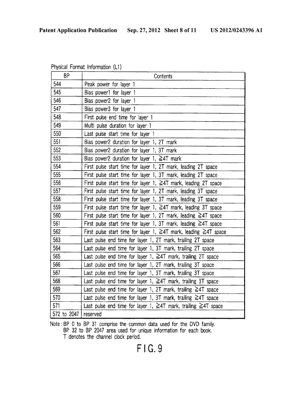 MULTI-LAYER OPTICAL DISC, INFORMATION RECORDING METHOD AND INFORMATION     REPRODUCING METHOD - diagram, schematic, and image 09