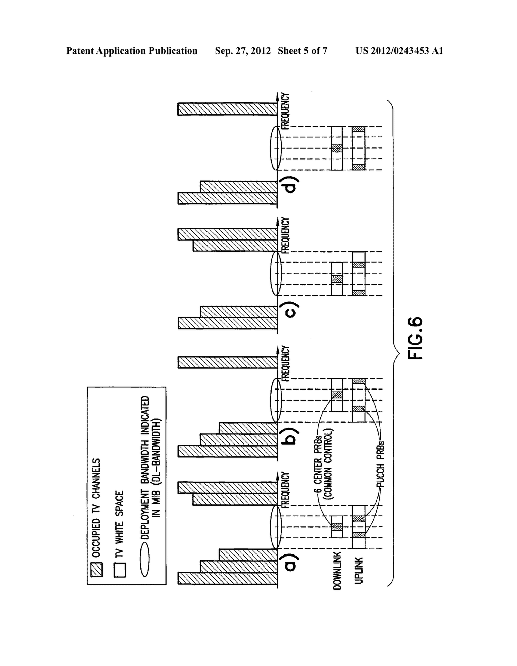 Apparatus and Method for Configuring a Transmission Capability of a Mobile     Communication System onto Unused Radio Bands/Channels - diagram, schematic, and image 06