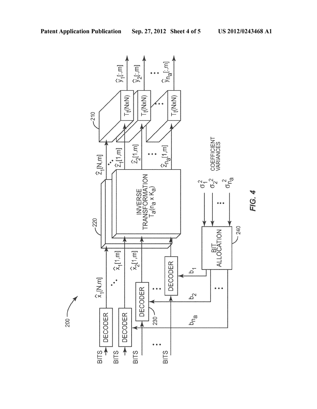 SIGNAL COMPRESSION FOR BACKHAUL COMMUNICATIONS USING LINEAR     TRANSFORMATIONS - diagram, schematic, and image 05