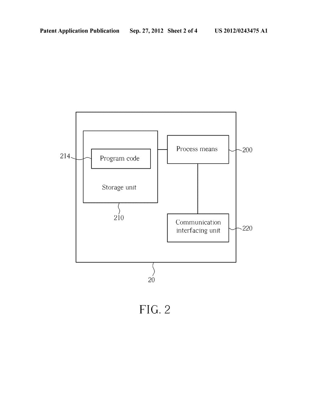 Method of Converging a Plurality of Communication Standards and Related     Communication Device - diagram, schematic, and image 03