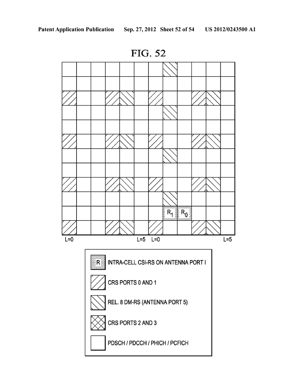 Multi-Cell Channel State Information-Reference Symbol Patterns for Long     Term Evolution Extended Cyclic Prefix and Code Division Multiplexing-Time     Multiplexing - diagram, schematic, and image 53