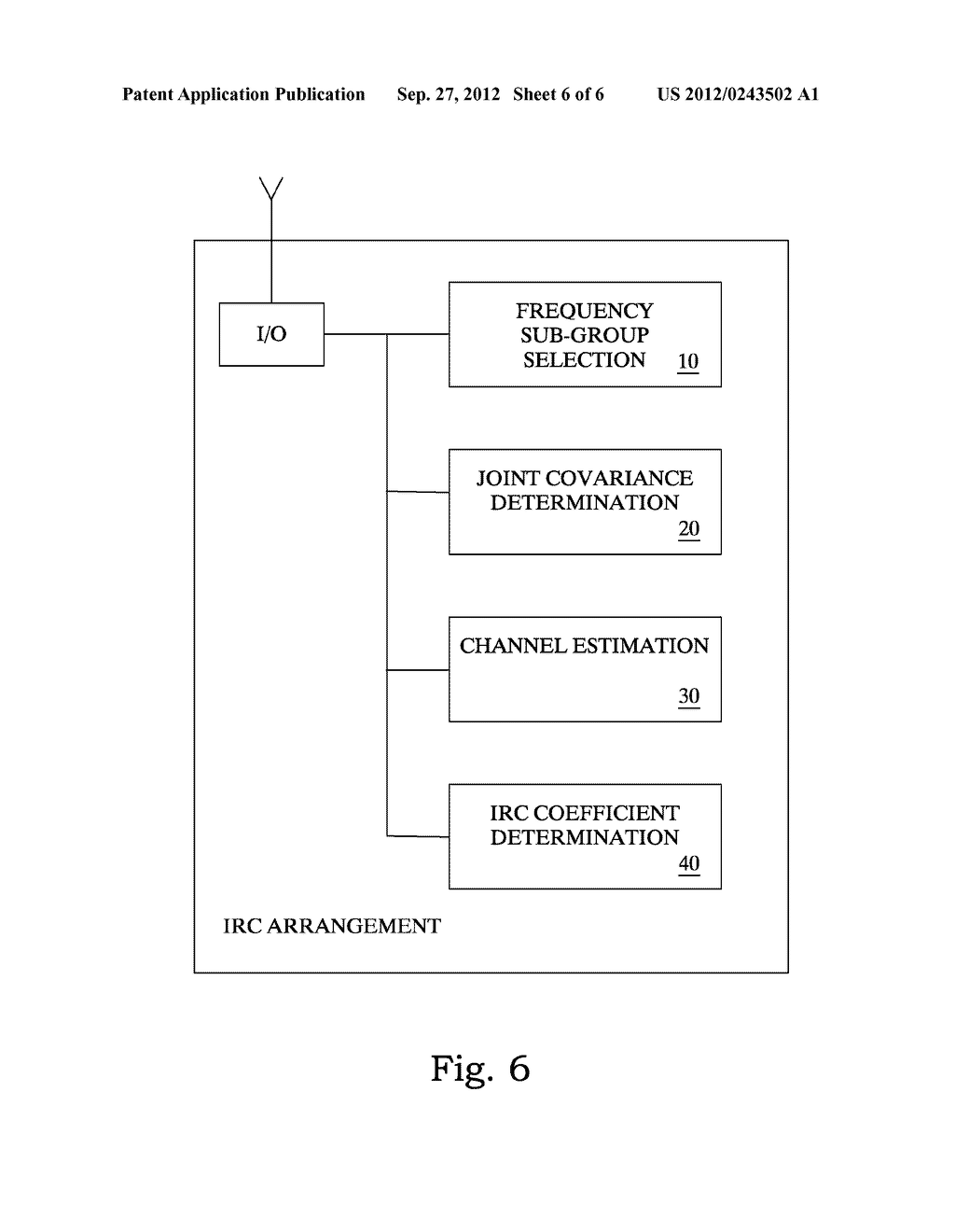 Method and Arrangement for Improved Interference Rejection Combining - diagram, schematic, and image 07