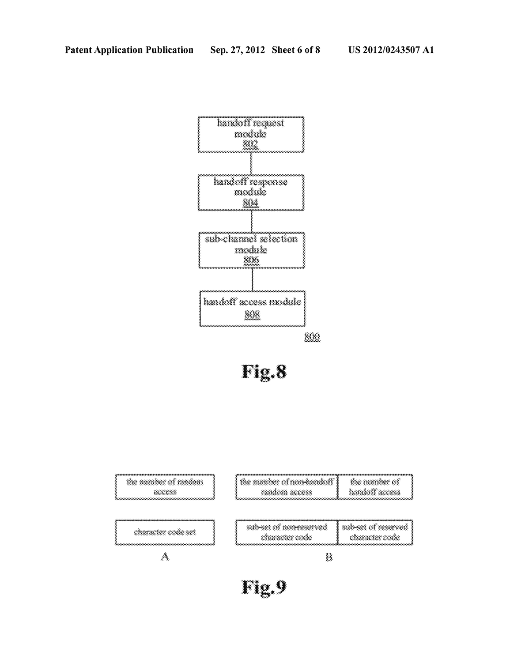 HANDOFF ACCESS METHOD AND DEVICE BASED ON RANDOM ACCESS CHANNEL - diagram, schematic, and image 07