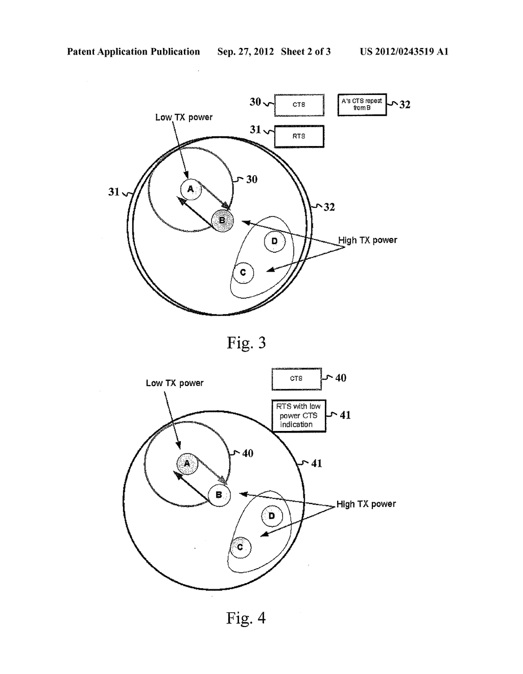 SOLVING A HIDDEN NODE PROBLEM DUE TO TRANSMISSION POWER IMBALANCE - diagram, schematic, and image 03