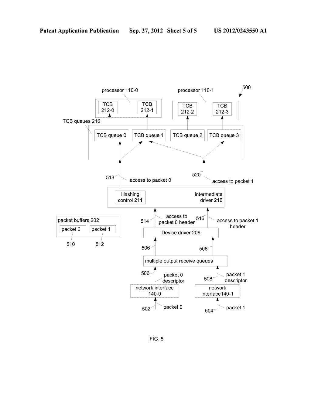 TECHNIQUES TO UTILIZE QUEUES FOR NETWORK INTERFACE DEVICES - diagram, schematic, and image 06