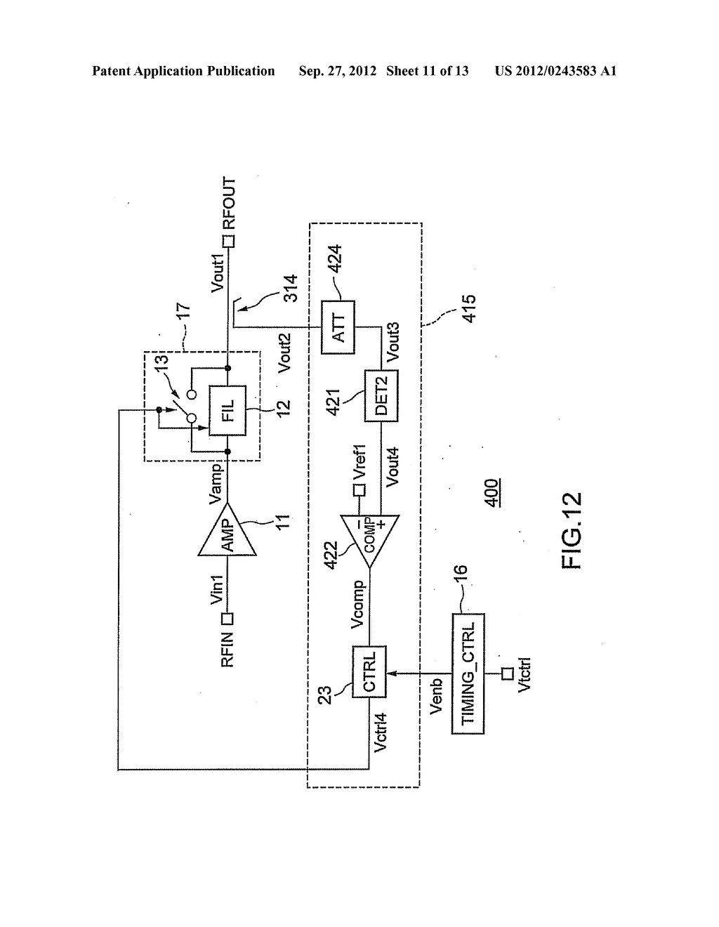 SEMICONDUCTOR INTEGRATED CIRCUIT - diagram, schematic, and image 12