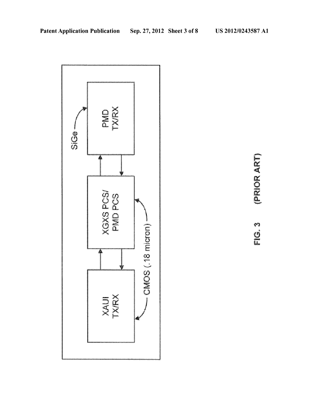 System and Method for Implementing a Single Chip Having a Multiple     Sub-Layer PHY - diagram, schematic, and image 04