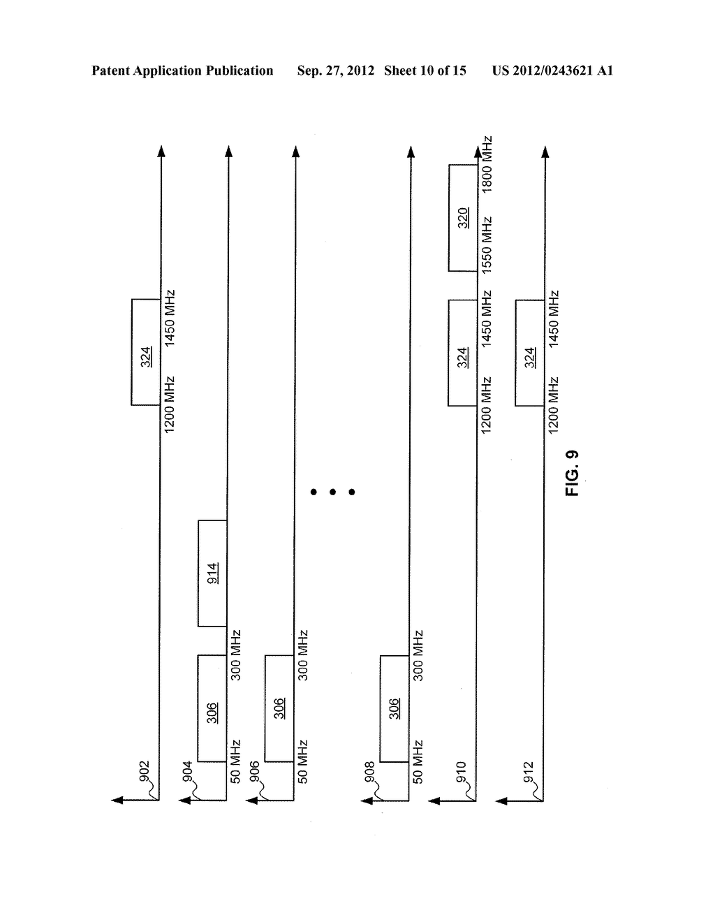Multi-Wideband Communications over Multiple Mediums within a Network - diagram, schematic, and image 11