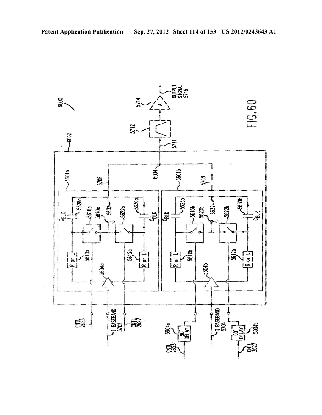 APPARATUS AND METHOD OF DIFFERENTIAL IQ FREQUENCY UP-CONVERSION - diagram, schematic, and image 115