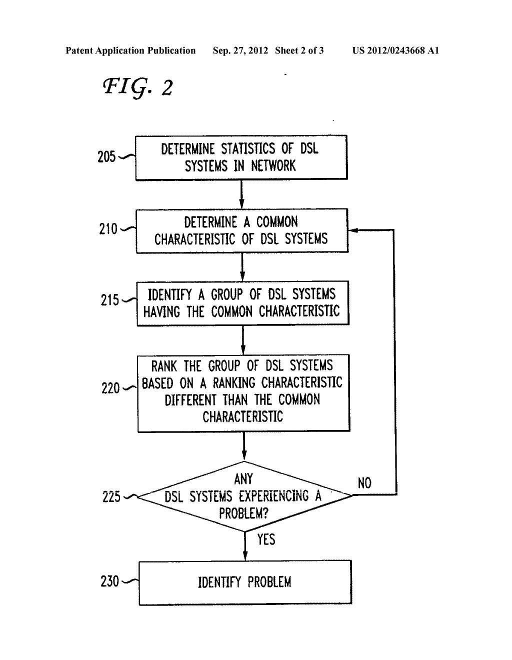 System and Method for Evaluating and Troubleshooting a Digital Subscriber     Line System - diagram, schematic, and image 03