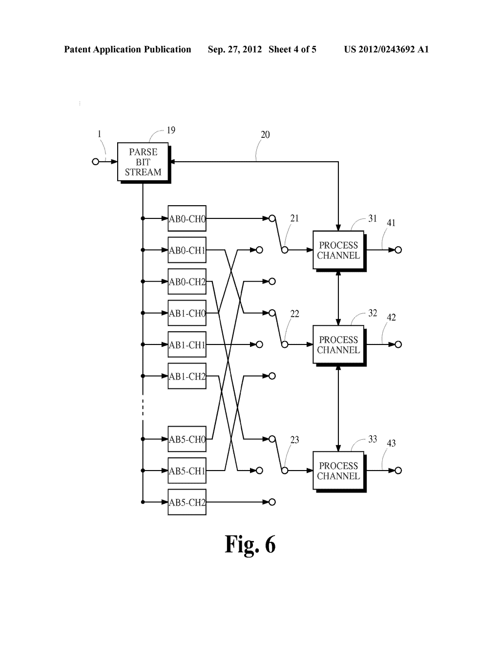 Decoding of Multichannel Audio Encoded Bit Streams Using Adaptive Hybrid     Transformation - diagram, schematic, and image 05