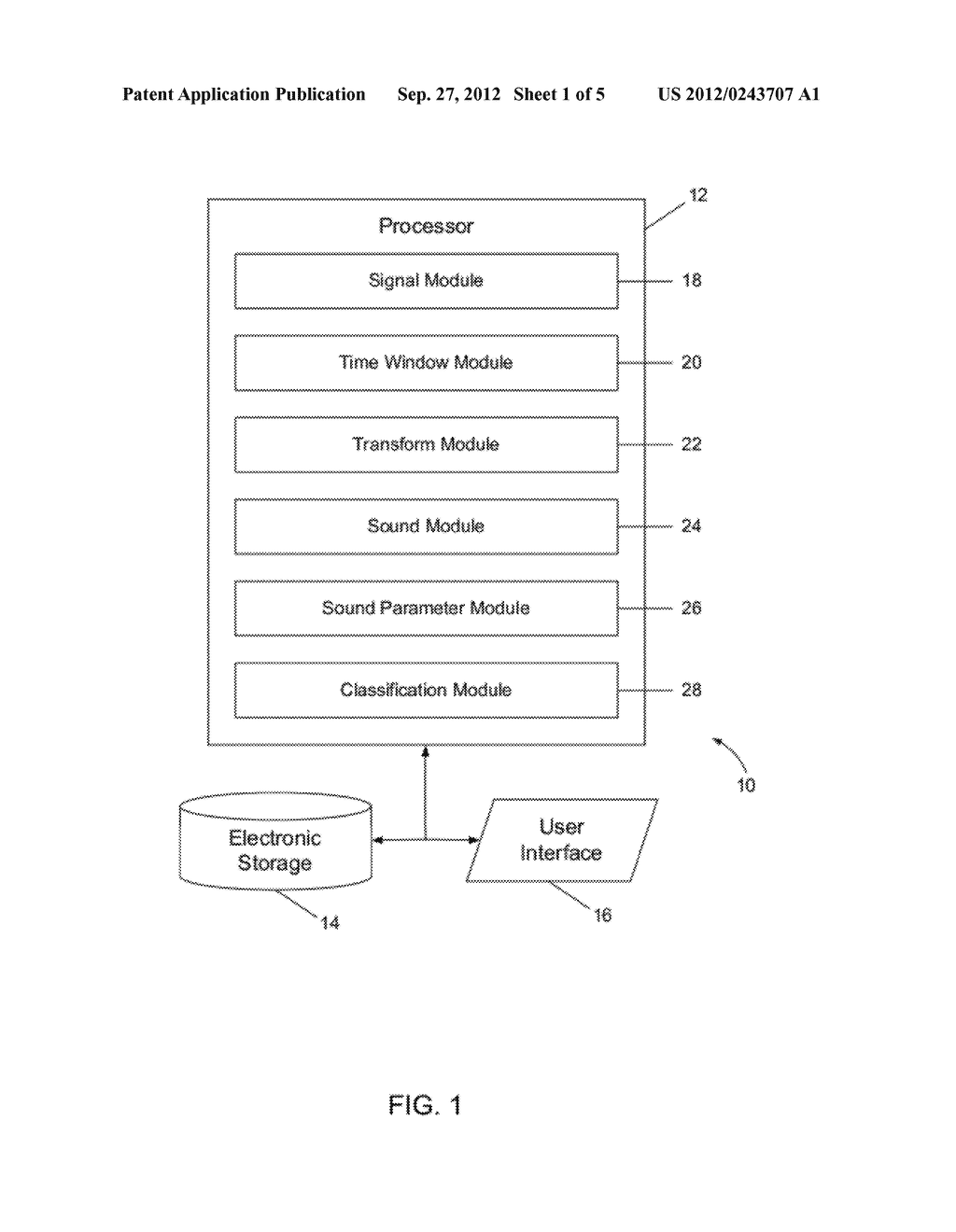 SYSTEM AND METHOD FOR PROCESSING SOUND SIGNALS IMPLEMENTING A SPECTRAL     MOTION TRANSFORM - diagram, schematic, and image 02