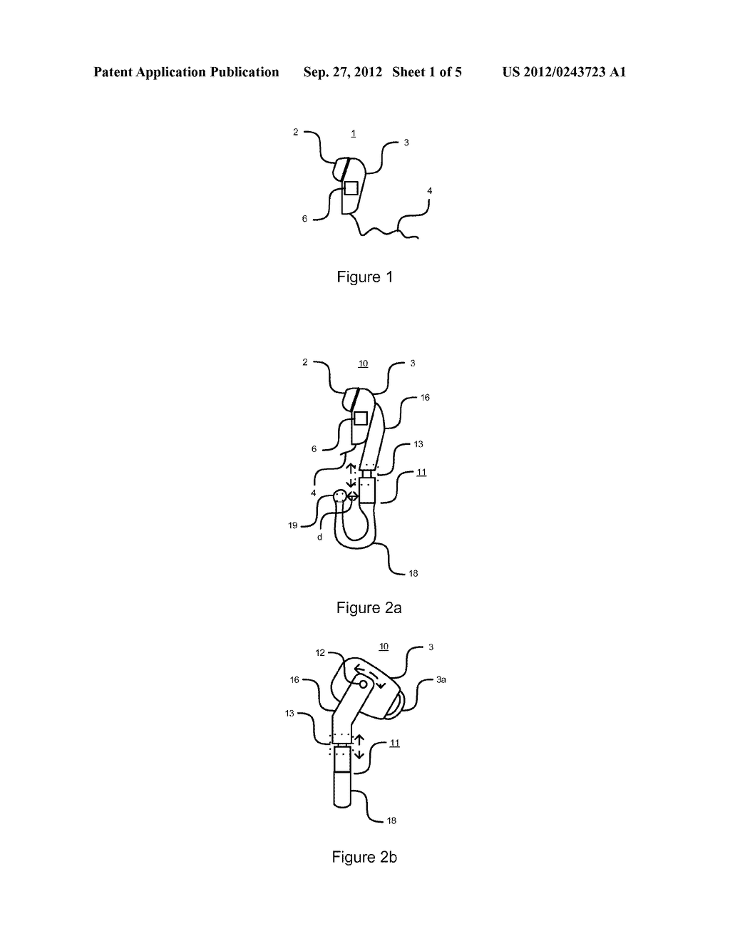 EARPHONE WITH A SUPPORT ELEMENT - diagram, schematic, and image 02