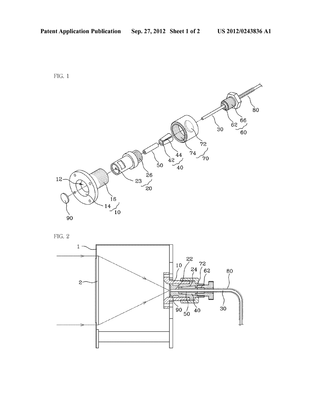 OPTICAL TRANSMISSION APPARATUS USING PLASTIC OPTICAL FIBER - diagram, schematic, and image 02
