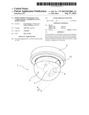 DOME WINDOW AND SURVEILLANCE CAMERA DEVICE COMPRISING SUCH A DOME WINDOW diagram and image