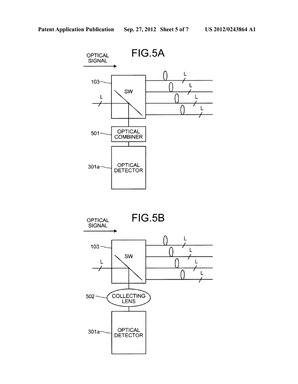 OPTICAL COMMUNICATION DEVICE AND OPTICAL COMMUNICATION METHOD - diagram, schematic, and image 06