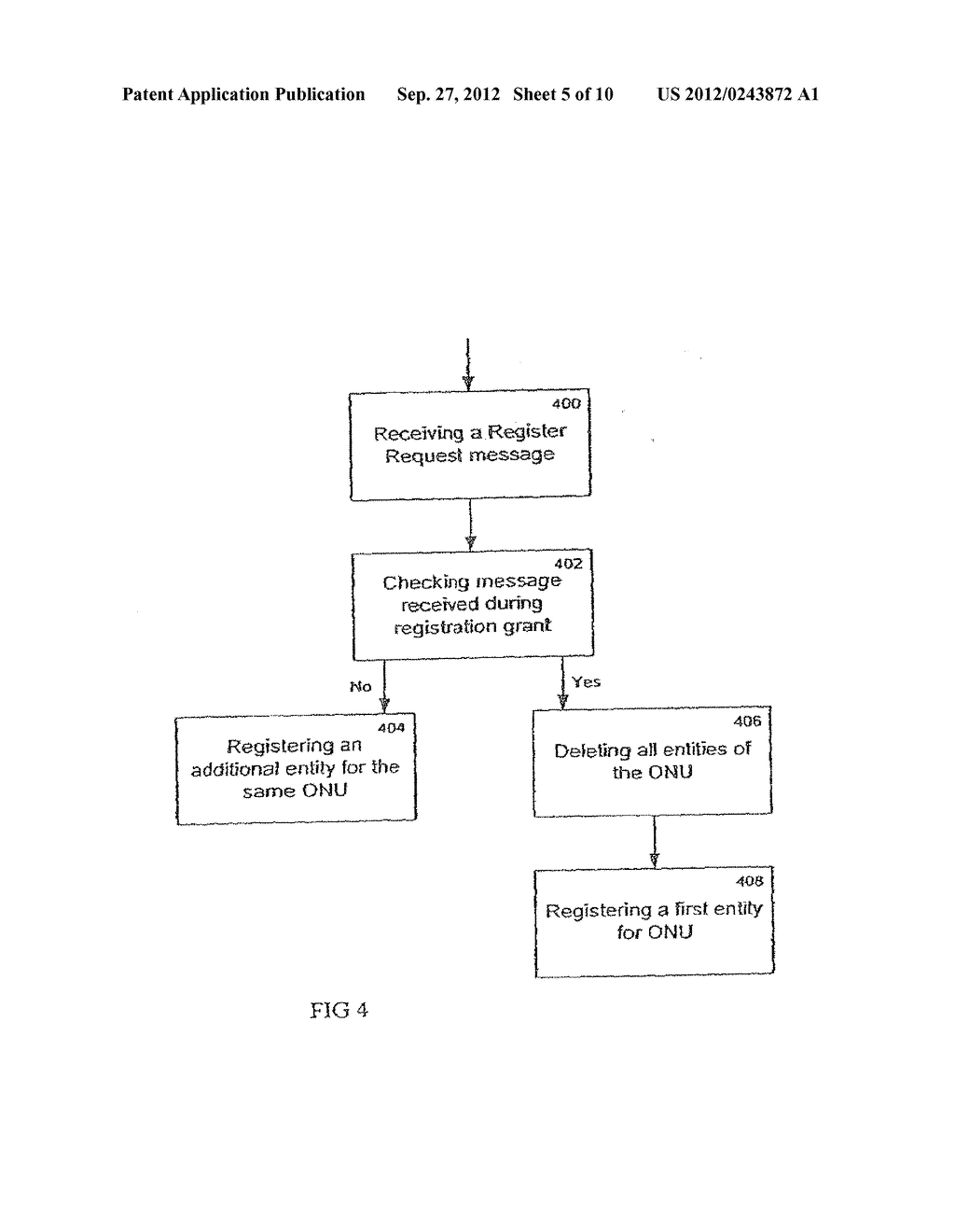OPERATION METHODS IN AN ETHERNET PASSIVE OPTICAL  NETWORK THAT INCLUDES A     NETWORK UNIT WITH MULTIPLE  ENTITIES - diagram, schematic, and image 06