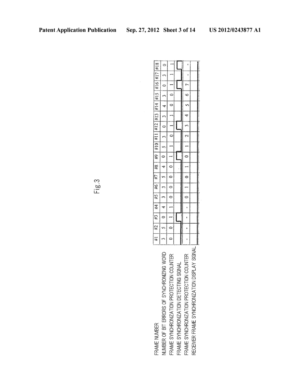 OPTICAL TRANSCEIVING SYSTEM WITH FRAME SYNCHRONIZATION AND OPTICAL     RECEIVING APPARATUS - diagram, schematic, and image 04