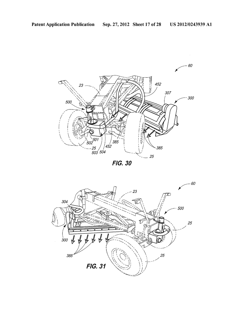 APPARATUSES AND SYSTEMS FOR SERVICING ROADWAYS, AND METHODS FOR REMOVING     APPARATUSES AND SYSTEMS FROM PRIME MOVERS - diagram, schematic, and image 18