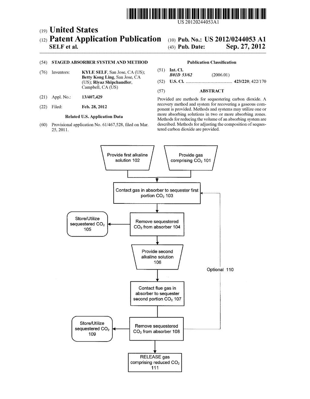 STAGED ABSORBER SYSTEM AND METHOD - diagram, schematic, and image 01