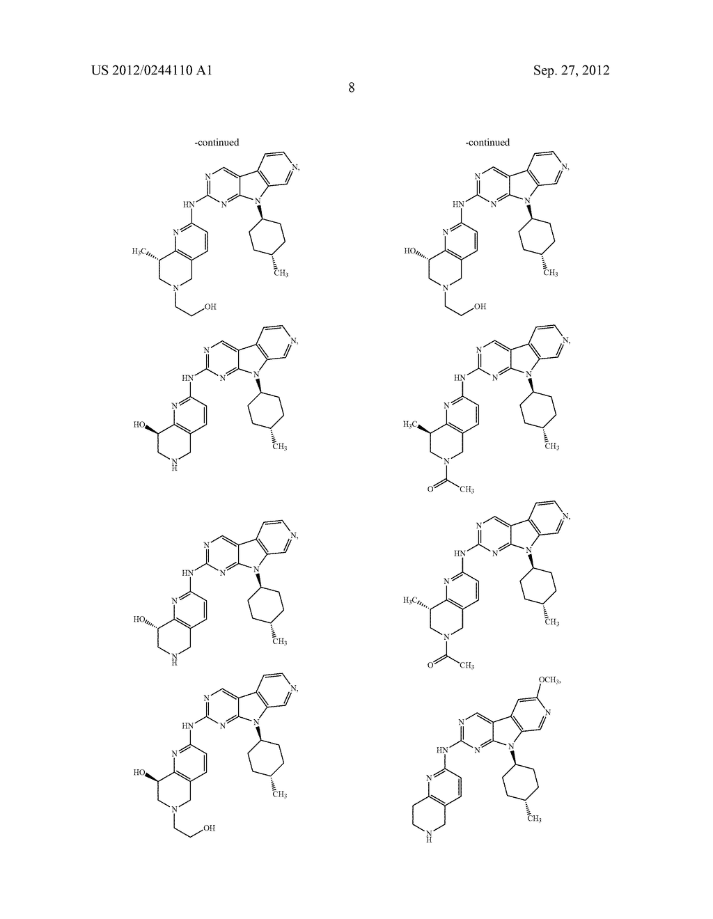 FUSED TRICYCLIC DUAL INHIBITORS OF CDK 4/6 AND FLT3 - diagram, schematic, and image 12