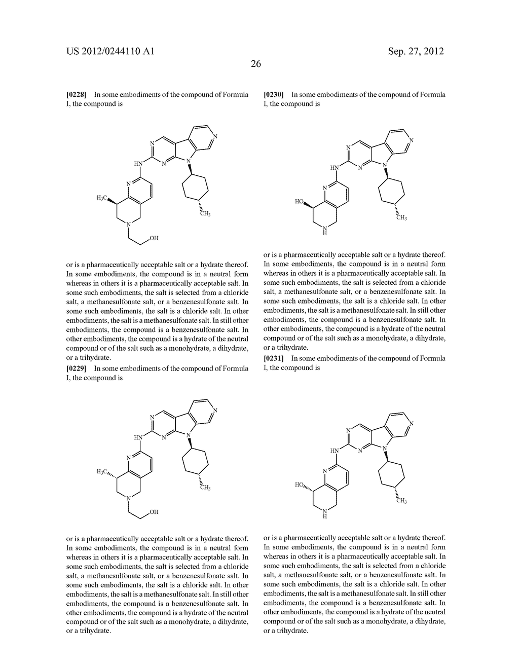 FUSED TRICYCLIC DUAL INHIBITORS OF CDK 4/6 AND FLT3 - diagram, schematic, and image 30