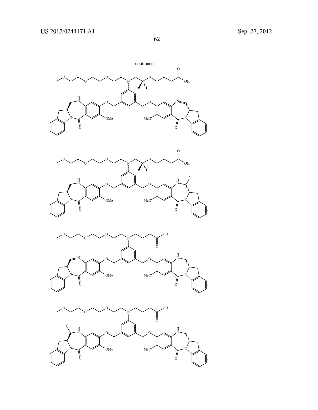 CYTOTOXIC BENZODIAZEPINE DERIVATIVES - diagram, schematic, and image 115