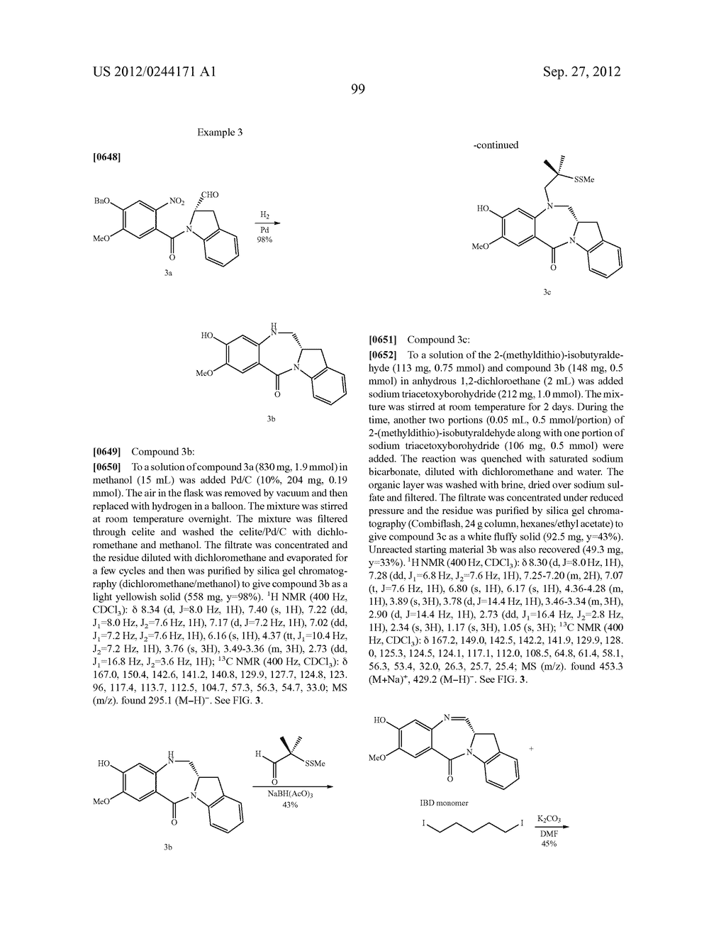 CYTOTOXIC BENZODIAZEPINE DERIVATIVES - diagram, schematic, and image 152