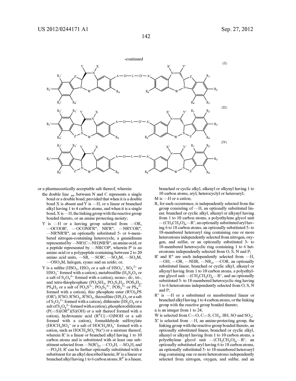 CYTOTOXIC BENZODIAZEPINE DERIVATIVES - diagram, schematic, and image 195