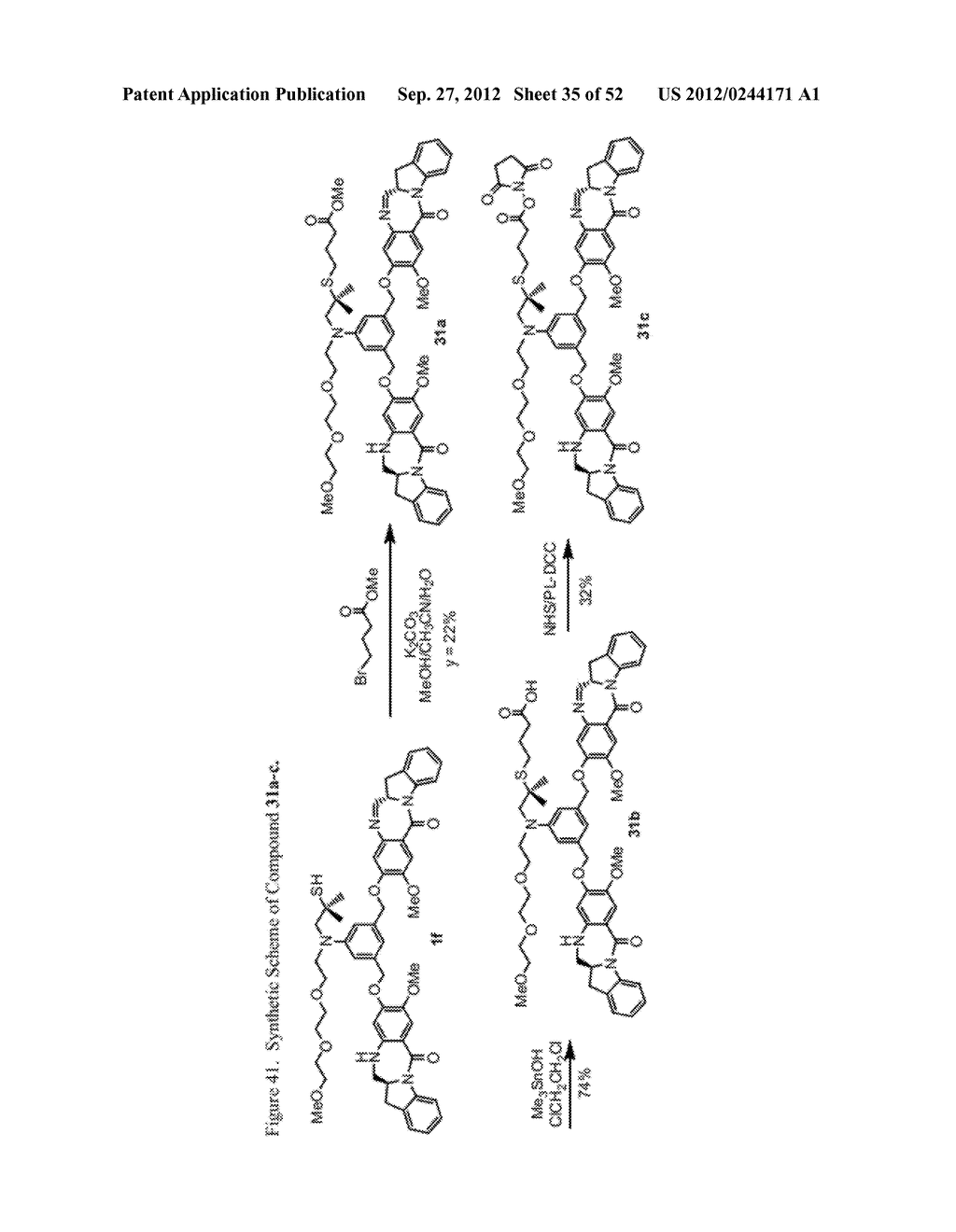 CYTOTOXIC BENZODIAZEPINE DERIVATIVES - diagram, schematic, and image 36