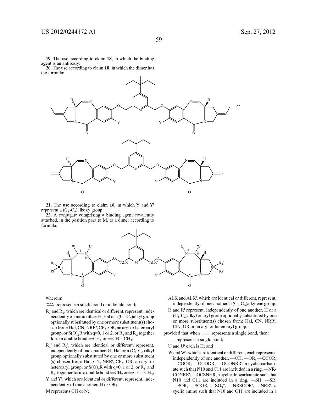 Conjudates of Pyrrolo[1,4]Benzodiazepine Dimers As Anticancer Agents - diagram, schematic, and image 63