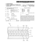 INTERLAYER FOR LAMINATED GLASS, AND LAMINATED GLASS diagram and image