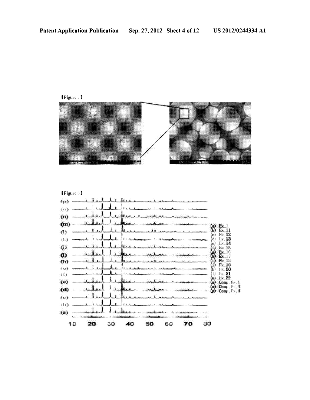 COMPOSITE COMPRISING AN ELECTRODE-ACTIVE TRANSITION METAL COMPOUND AND A     FIBROUS CARBON MATERIAL, AND A METHOD FOR PREPARING THE SAME - diagram, schematic, and image 05