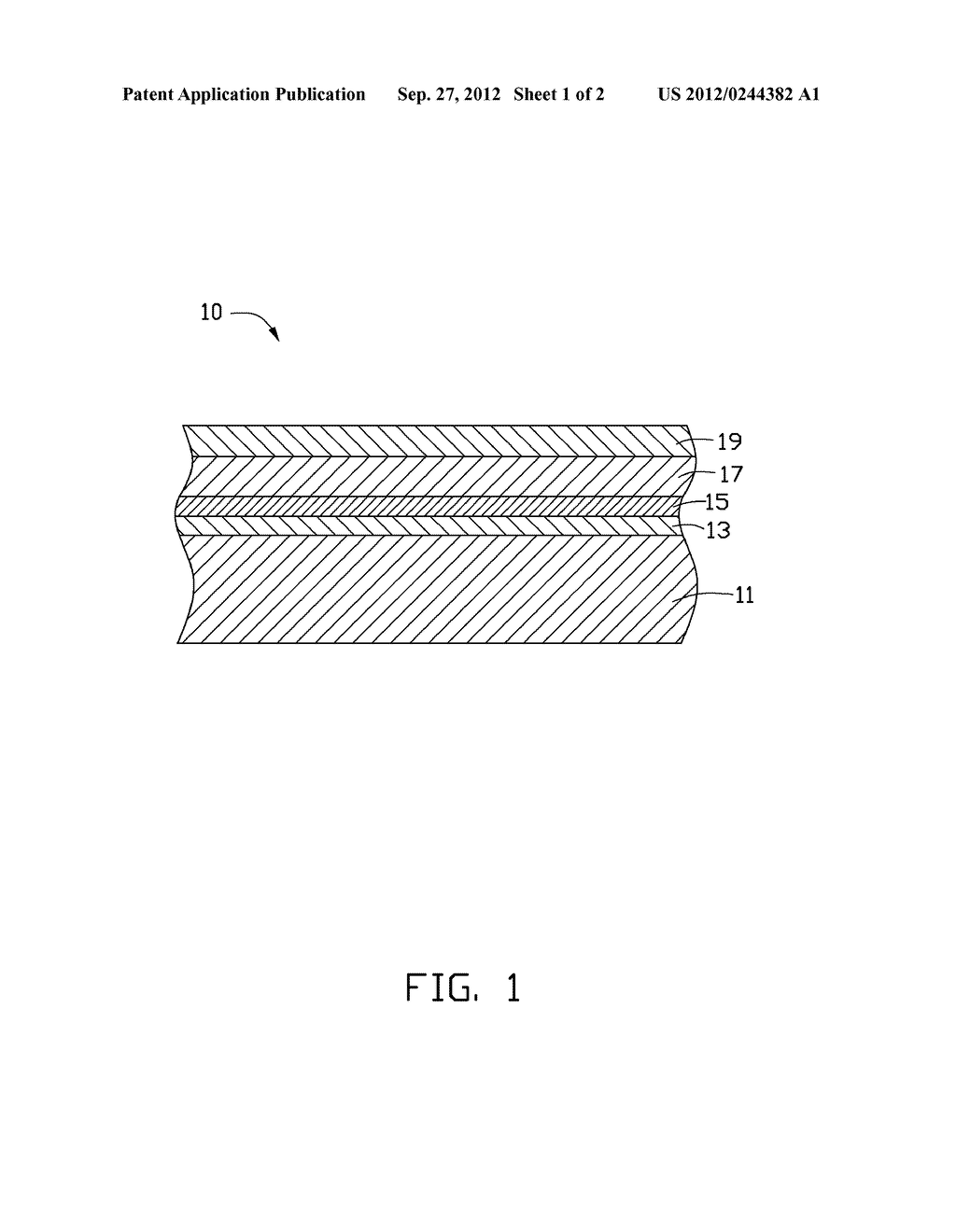 COATED ARTICLE AND METHOD OF MAKING THE SAME - diagram, schematic, and image 02