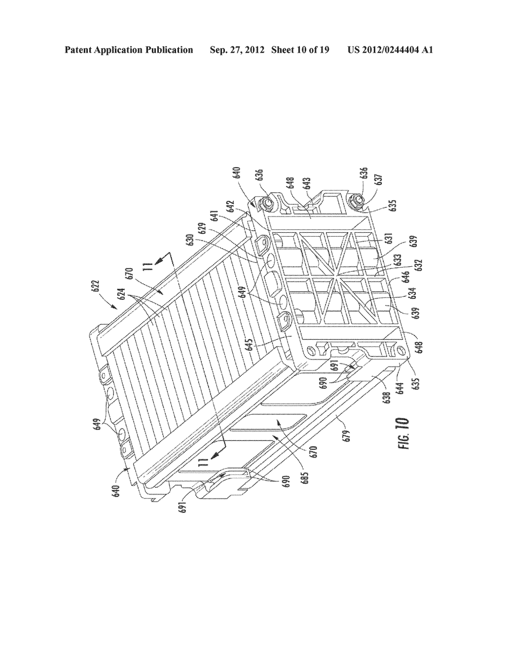 PRISMATIC CELL SYSTEM WITH THERMAL MANAGEMENT FEATURES - diagram, schematic, and image 11