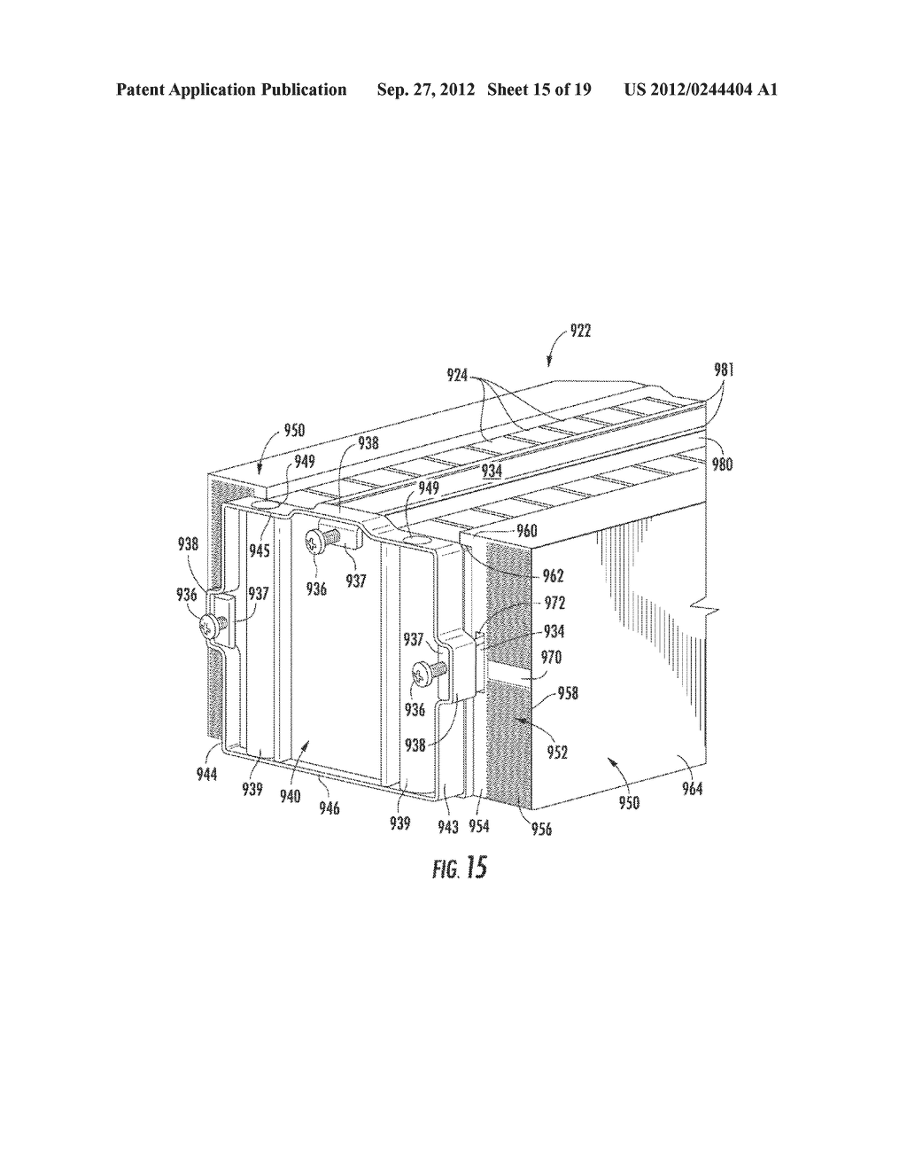 PRISMATIC CELL SYSTEM WITH THERMAL MANAGEMENT FEATURES - diagram, schematic, and image 16