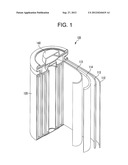 ELECTROLYTE FOR A LITHIUM RECHARGEABLE BATTERY, LITHIUM RECHARGEABLE     BATTERY INCLUDING THE SAME, AND METHOD OF MANUFACTURING A LITHIUM     RECHARGEABLE BATTERY diagram and image