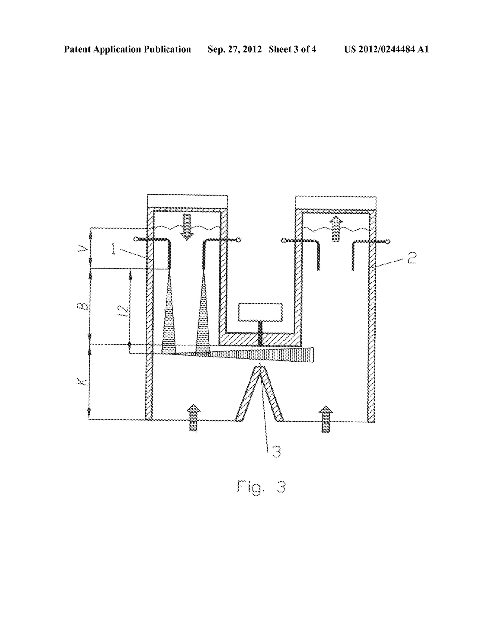 PARALLEL FLOW REGENERATIVE LIME KILN AND METHOD FOR THE OPERATION THEREOF - diagram, schematic, and image 04